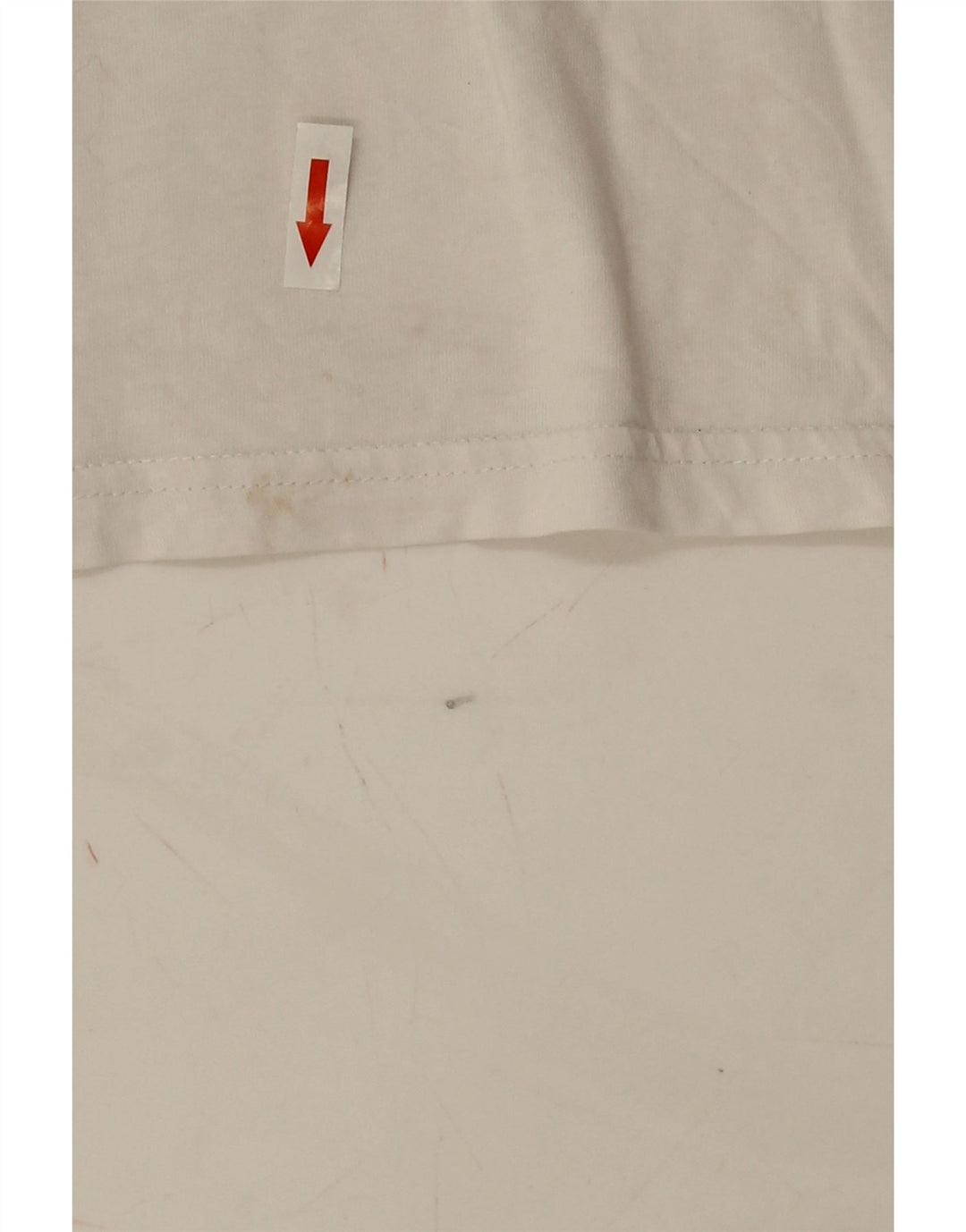 Vans Herre Classic Fit Grafisk T-Shirt Top Stor Hvid Bomuld
