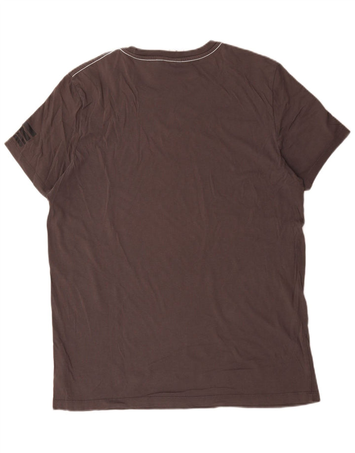 G-Star Herre T-Shirt Top XL Gråstribet bomuld
