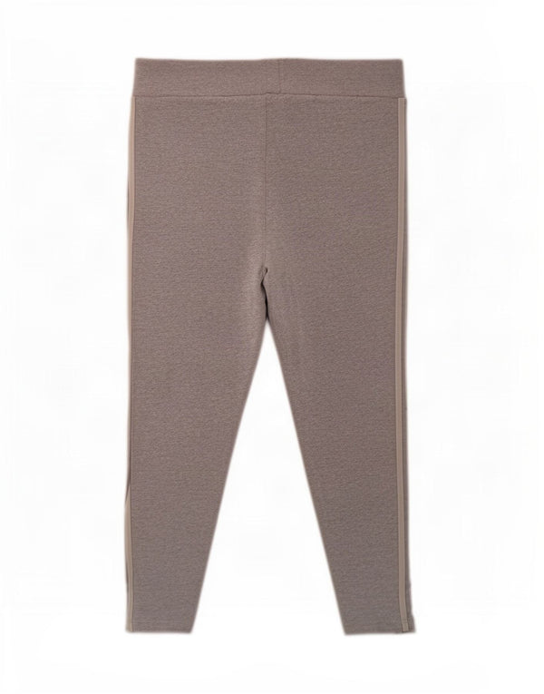 Adidas Dame Leggings UK 20 2XL Grå Flecked Bomuld