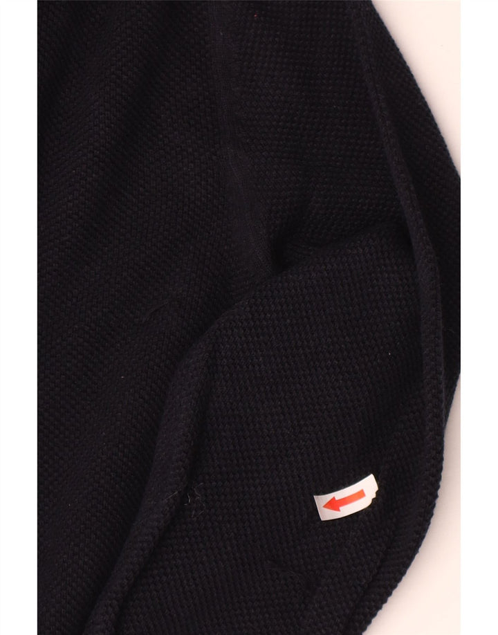 Marks & Spencer Herre Regular Fit Polo Neck sweater lille marineblå