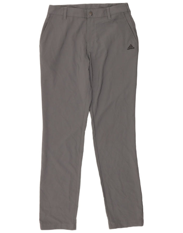 Adidas Slim Fit Chinobukser til kvinder W30 L34 Grå polyester