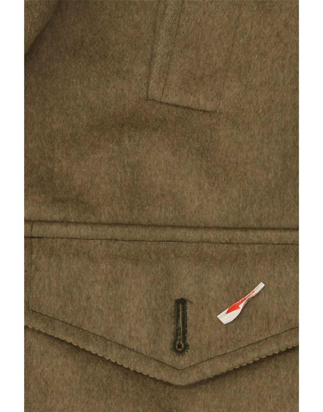 Vintage Herre Overfrakke UK 40 Large Khaki