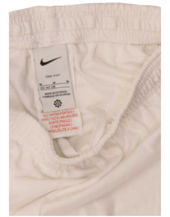 Nike Boys Sports Shorts 10-11 år Medium White Polyester