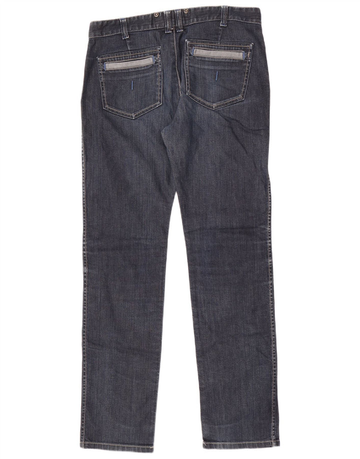 Calvin Klein Straight Jeans til mænd W34 L33 Marineblå Bomuld