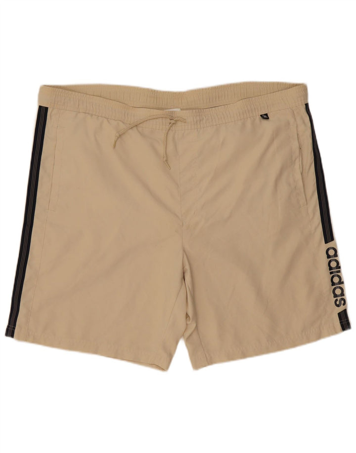Adidas Herre grafiske sportsshorts XL Beige