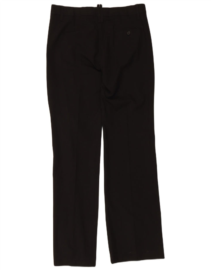 Zara Lige Chinobukser til kvinder EU 40 Medium W30 L34 Sort Polyester