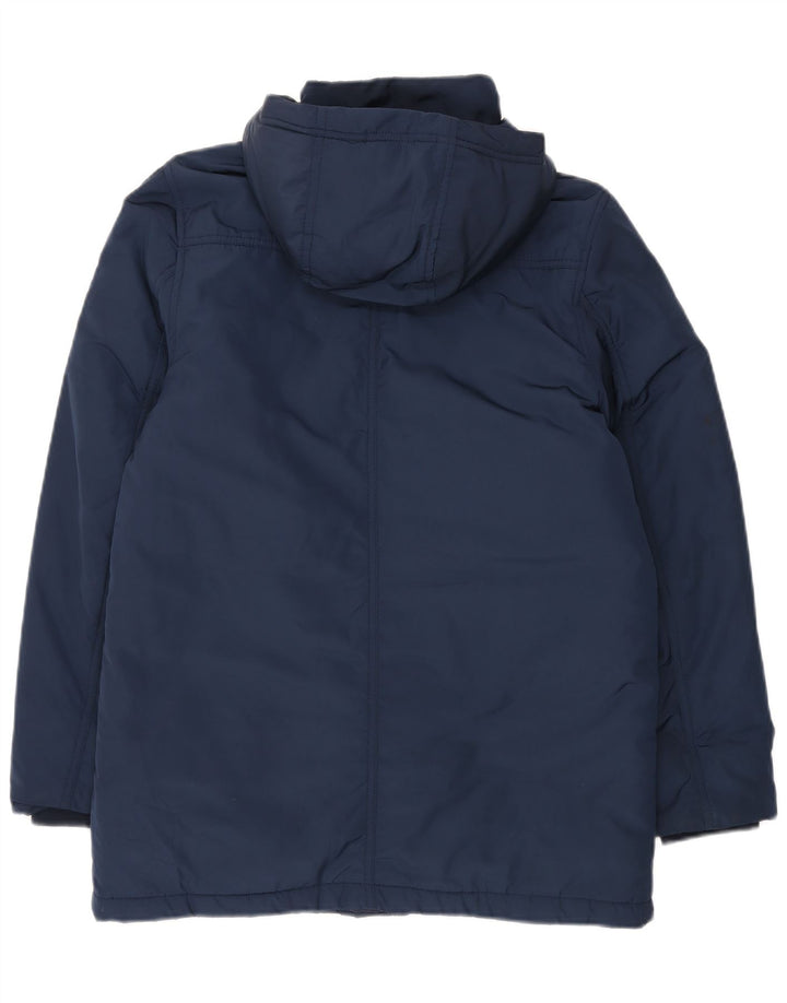 Tommy Hilfiger drenge hætte polstret frakke 13-14 år marineblå polyester