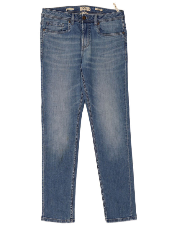 Dacks Dame Originals Slim Jeans IT 48 Medium W32 L31 Blå Bomuld