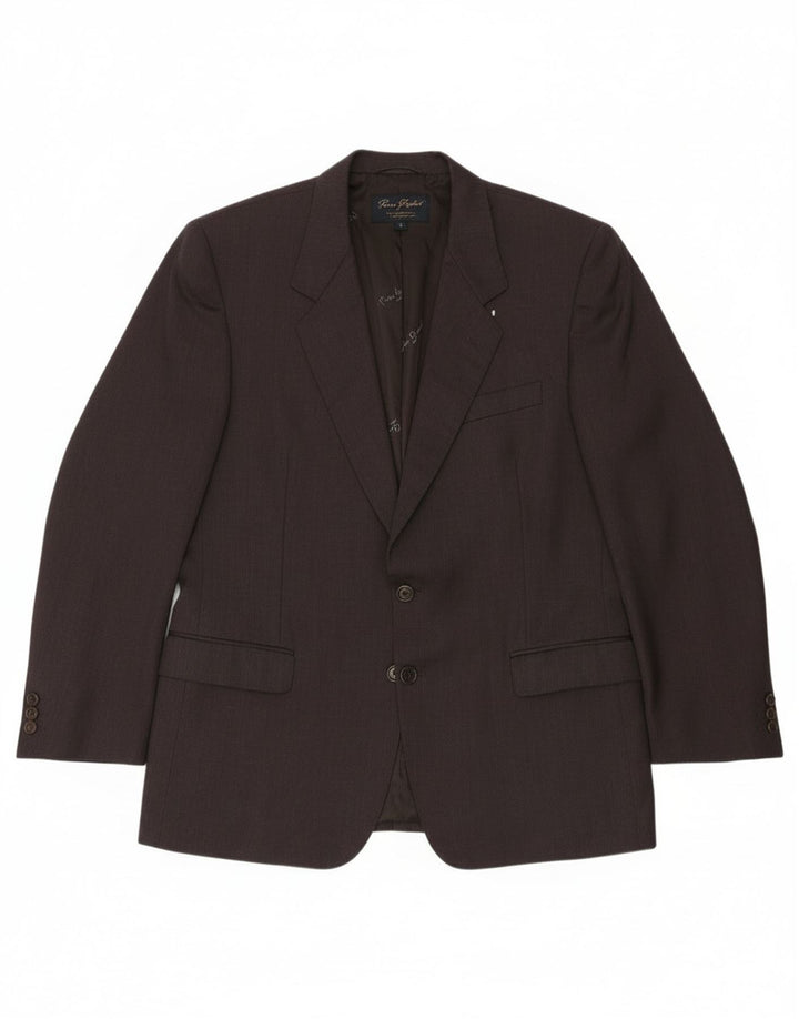 Pierre Cardin Herre 2-knaps blazerjakke UK 38 Medium Lilla