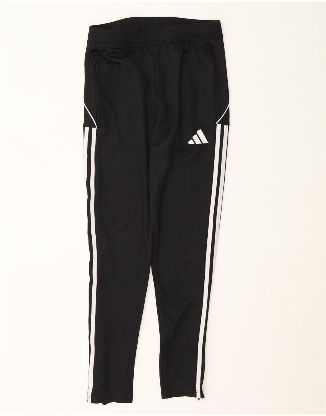 Adidas Slim Fit træningsdragt bukser til mænd Lille sort polyester