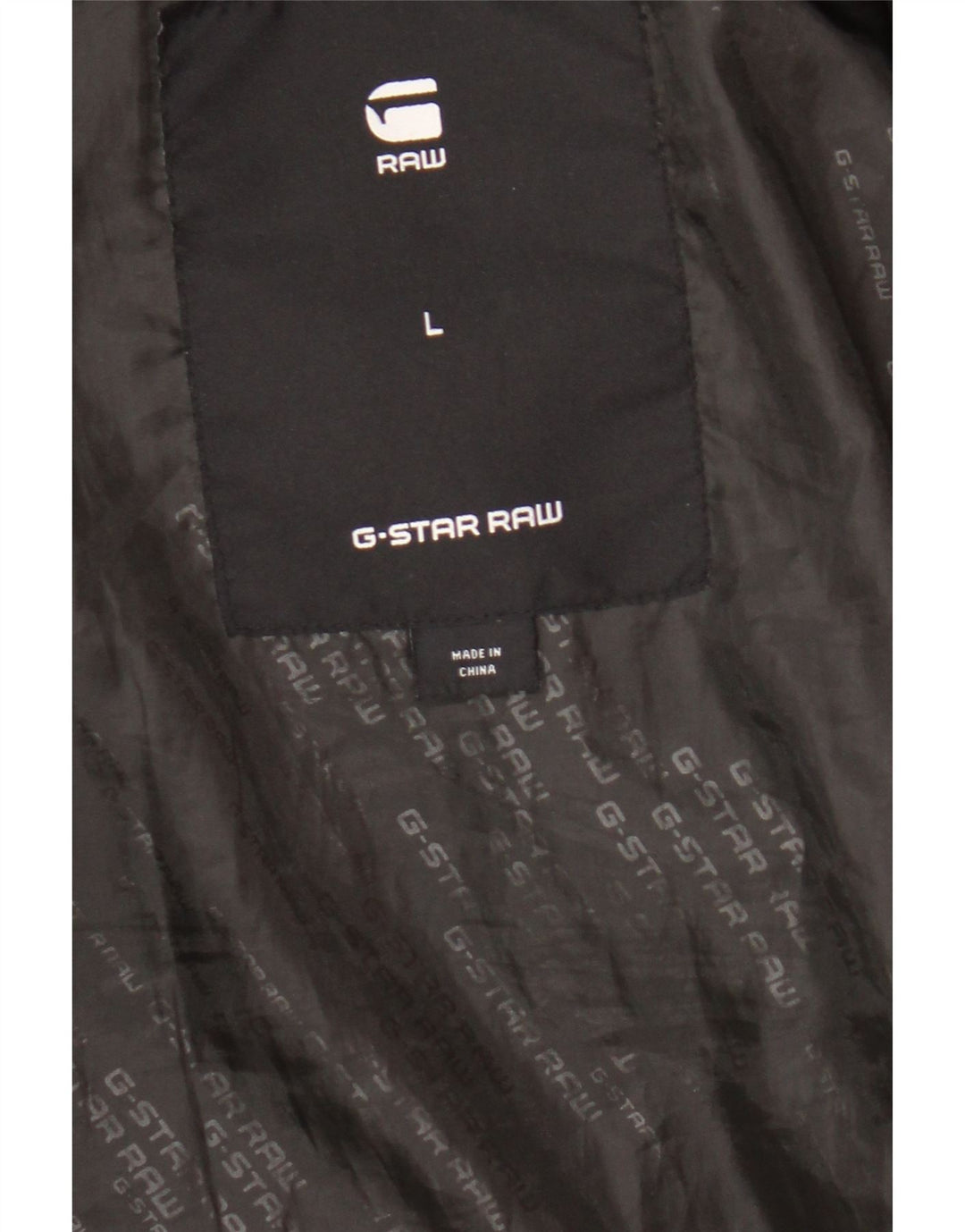 G-Star Polstret Herrejakke UK 40 Large Black Colourblock Polyester