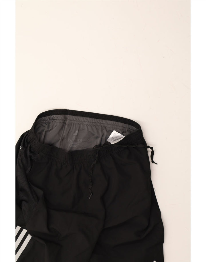 ADIDAS Mens Aeroready Sport Shorts Medium Black Polyester Vintage Adidas and Second-Hand Adidas from Messina Hembry 