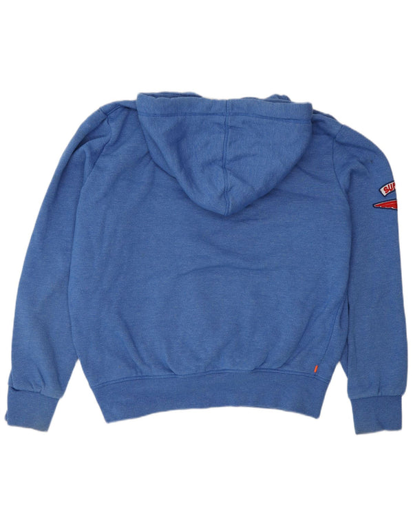 Superdry Grafisk hættetrøje til mænd 2XL blå bomuld