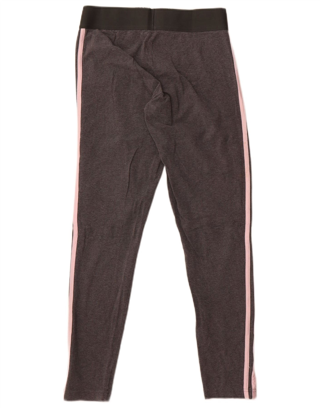 Adidas Dame Leggings UK 12 Medium Grey Bomuld