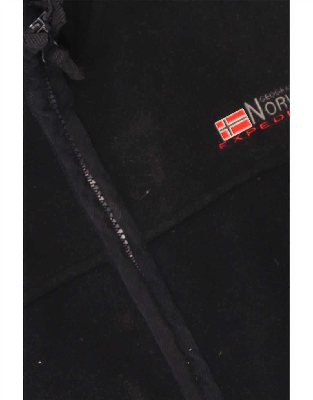 Geographical Norway Herre Fleecejakke UK 41 Large Navy Blue Polyester