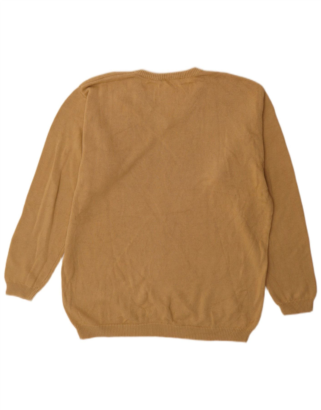 Fred Perry Herre V-hals sweater XL Beige Bomuld