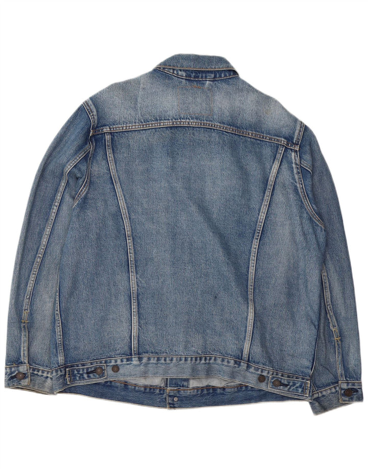 Levi's Herre denimjakke UK 42 XL Blå Bomuld