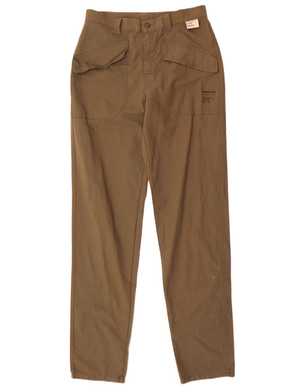 Carrera Dame 758 Casual Bukser med høj talje IT 46 Large W30 L35 Khaki