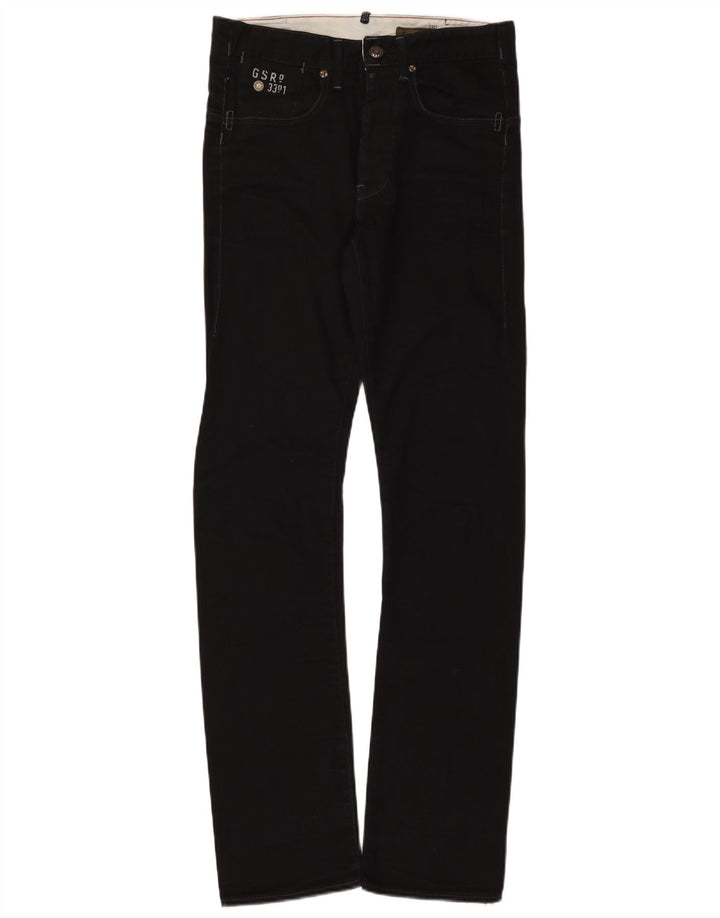 G-Star Herre Structor Slim Jeans W29 L34 Sort Bomuld