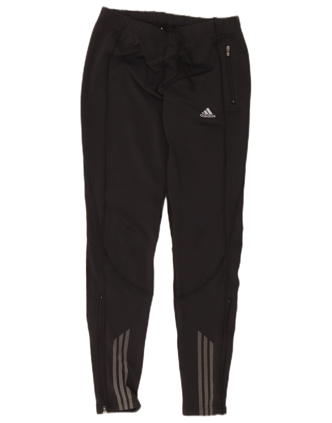 Adidas Dame Climacool Træningsdragt Bukser UK 14 Medium Sort Polyester