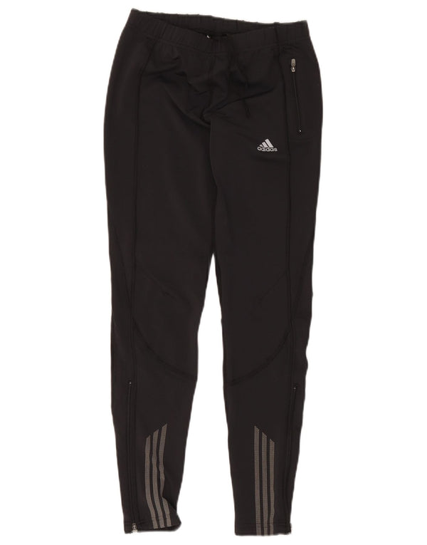 Adidas Dame Climacool Træningsdragt Bukser UK 14 Medium Sort Polyester