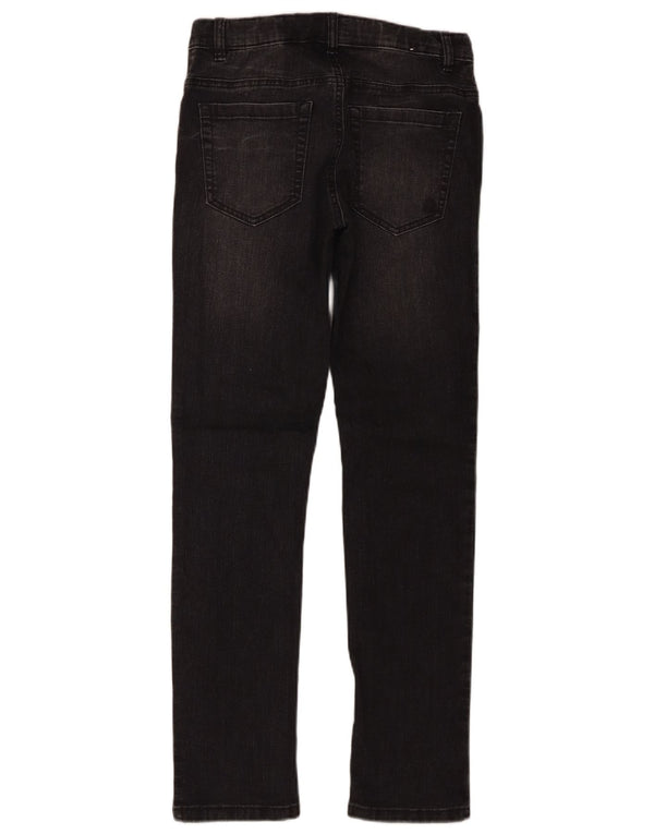 Benetton Boys Slim Jeans 11-12 år 2XL W28 L30 Grå Bomuld
