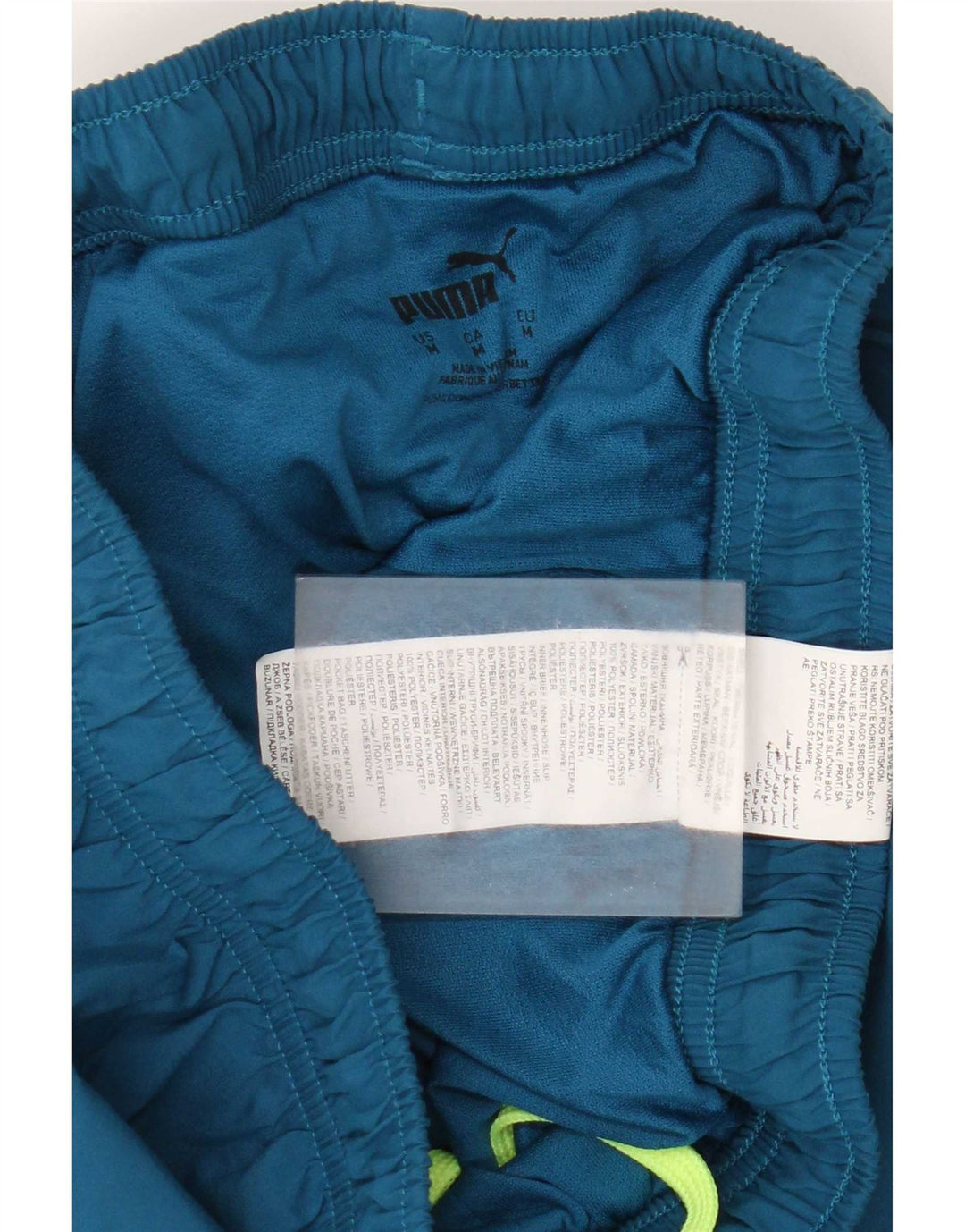 Puma Herre Sportshorts Medium Blue Colourblock Polyester