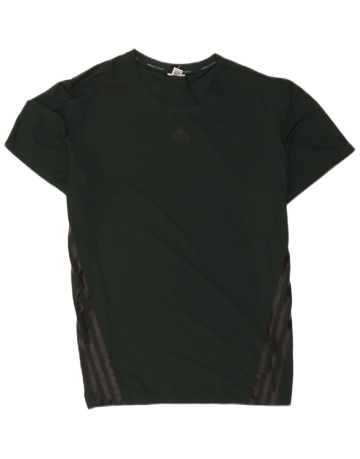 Adidas Herre T-Shirt Top Medium Grøn