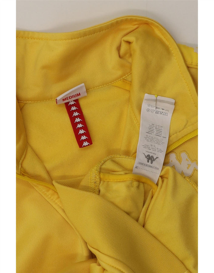 Kappa Herre grafisk træningsdragt Topjakke Medium Gul Polyester