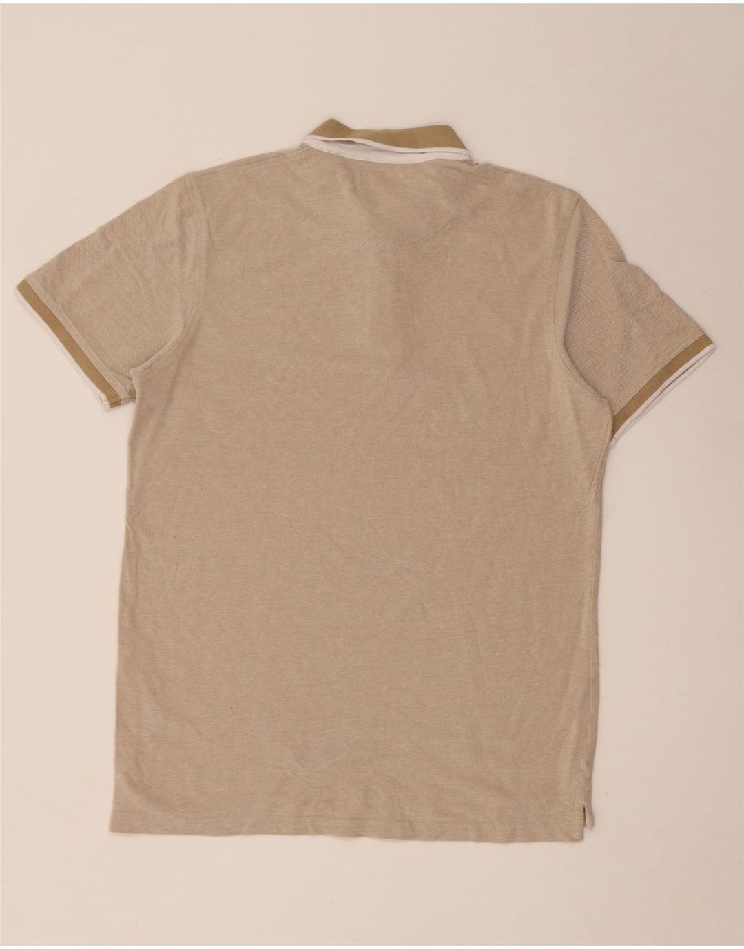 Jack & Jones herre poloshirt XL beige bomuld