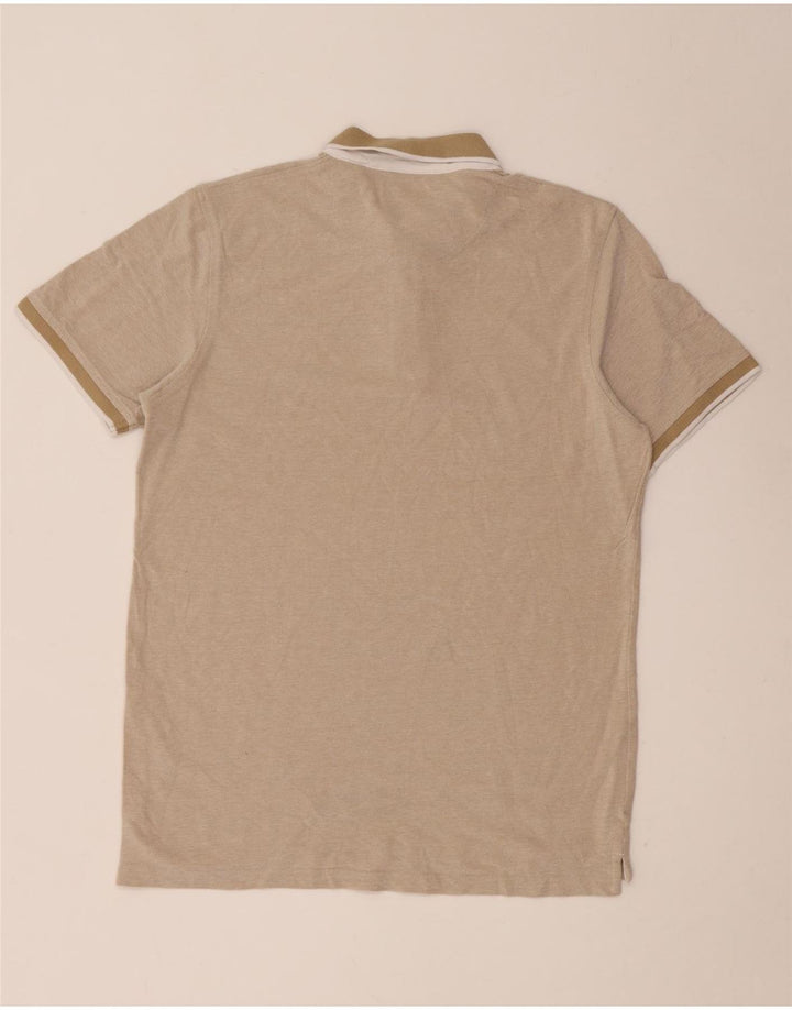 Jack & Jones herre poloshirt XL beige bomuld