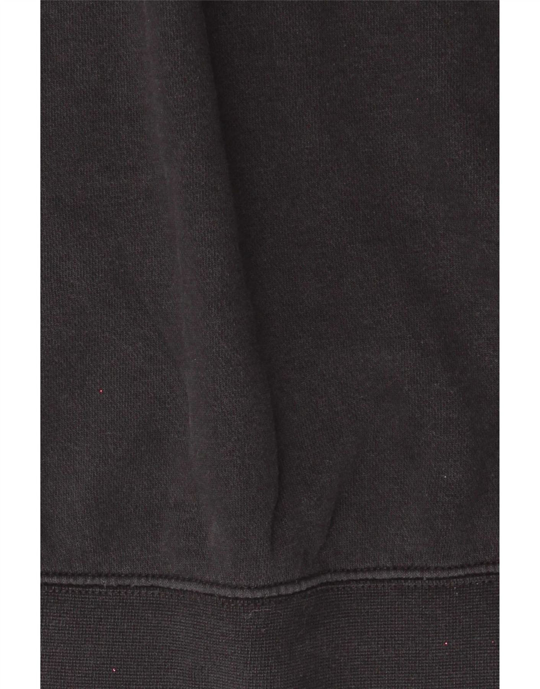 Nike Dame 1/4 Zip Oversized Sweatshirt Jumper UK 10 Lille sort bomuld
