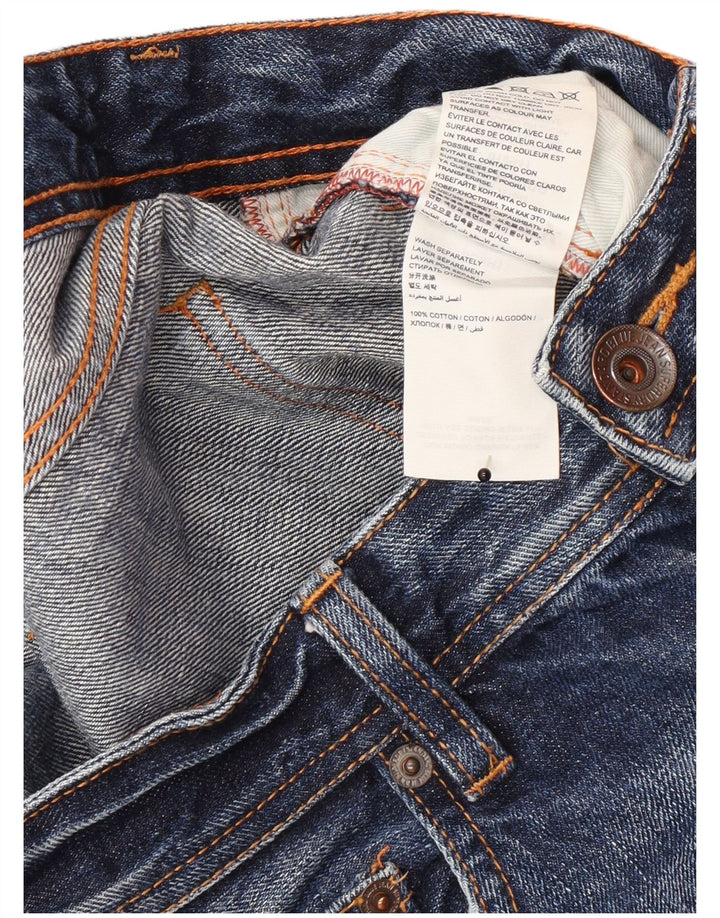 Superdry Slim denimshorts til mænd W34 Large Blue Cotton