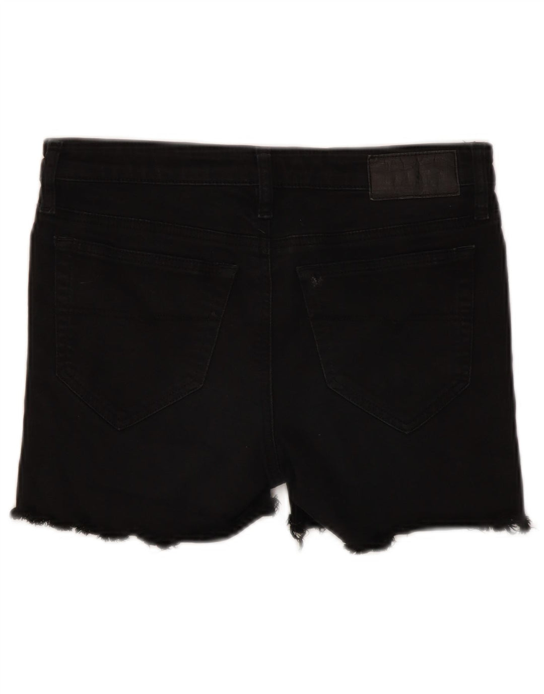 Diesel Dame Skinzee Denim Shorts W28 Medium Sort Bomuld