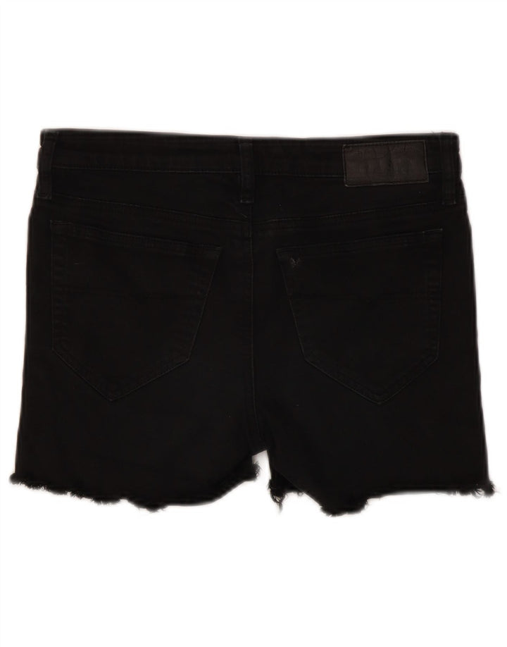 Diesel Dame Skinzee Denim Shorts W28 Medium Sort Bomuld