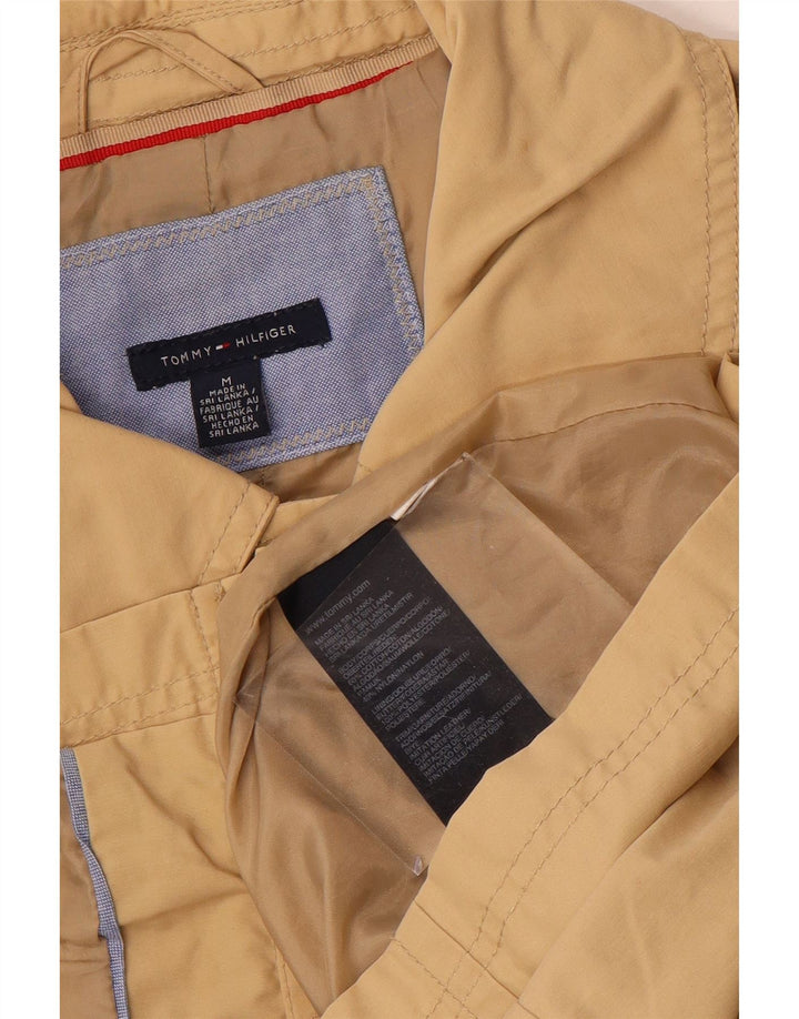 Tommy Hilfiger Trench Coat til kvinder UK 14 Medium Beige Bomuld