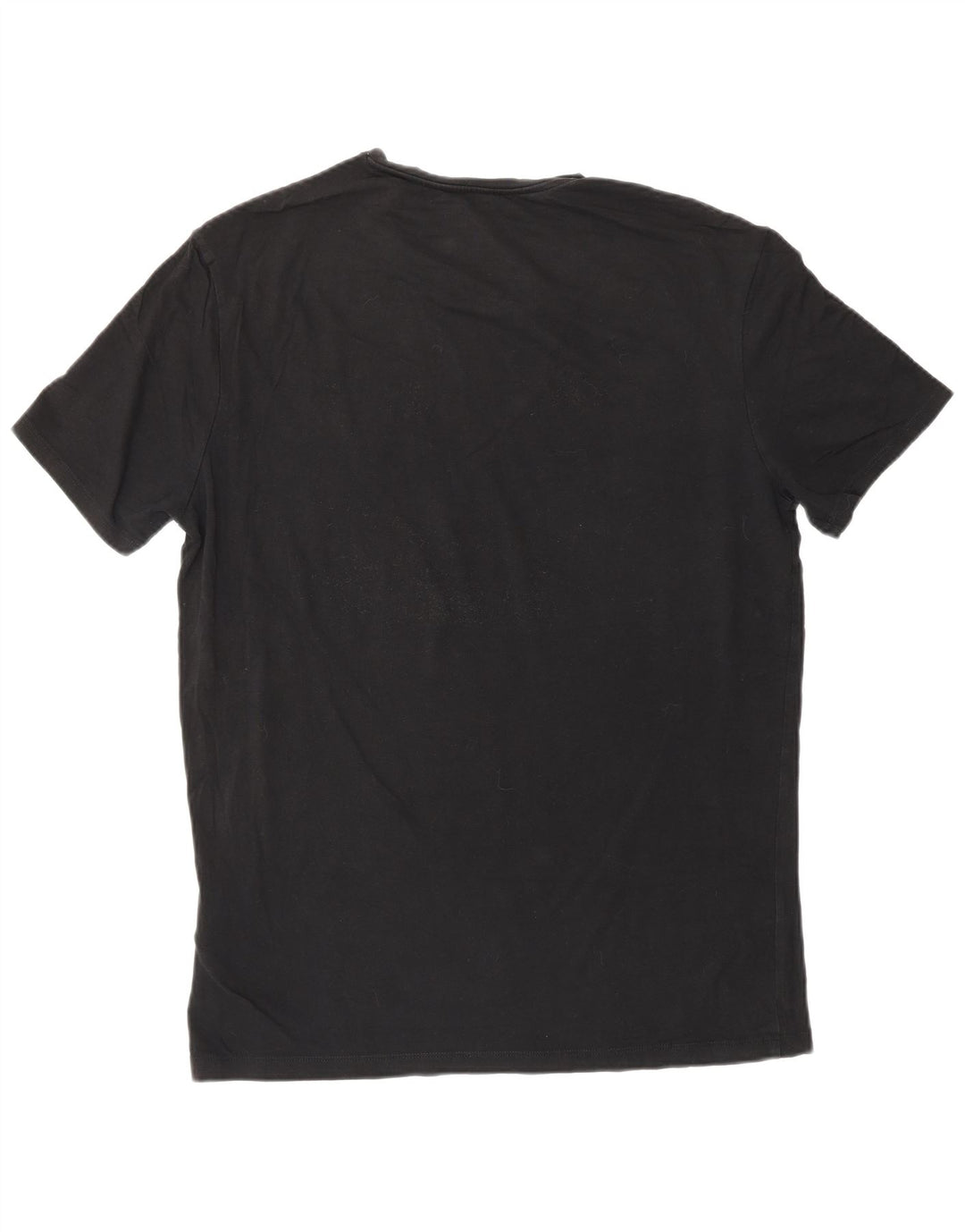 Guess Herre T-Shirt Top Stor Sort Bomuld
