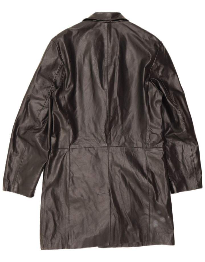 Douglas Herre Læderfrakke UK 38 Medium Sort Læder