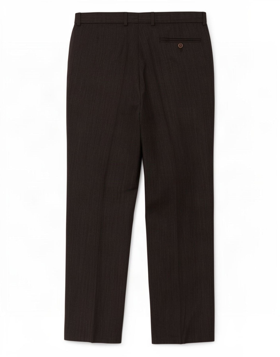Marks & Spencer Straight Chino-bukser til mænd W34 L31 Grå polyester