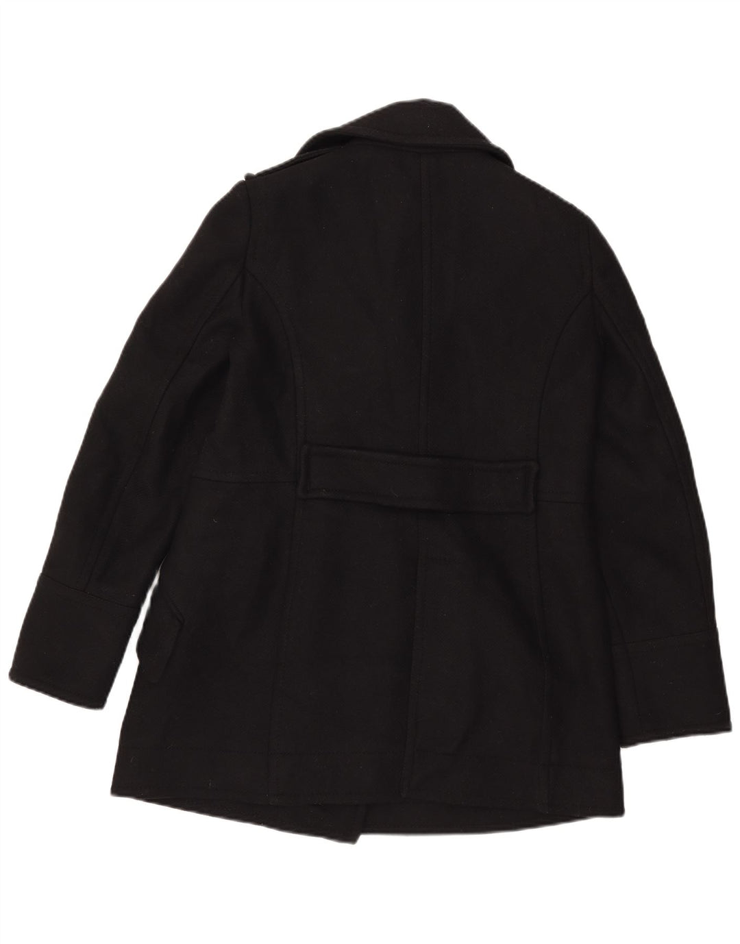 Vintage Dame Ærtefrakke UK 14 Medium Black