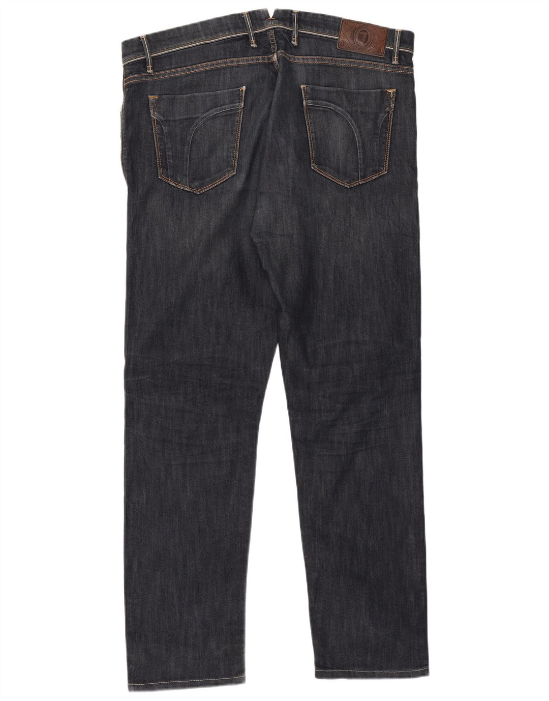 TRUSSARDI Lige jeans til kvinder IT 56 3XL W40 L34 Marineblå
