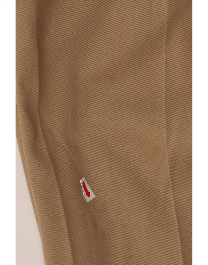 EDDIE BAUER Herre Classic Fit Pegged Chino Bukser W36 L32 Beige Bomuld