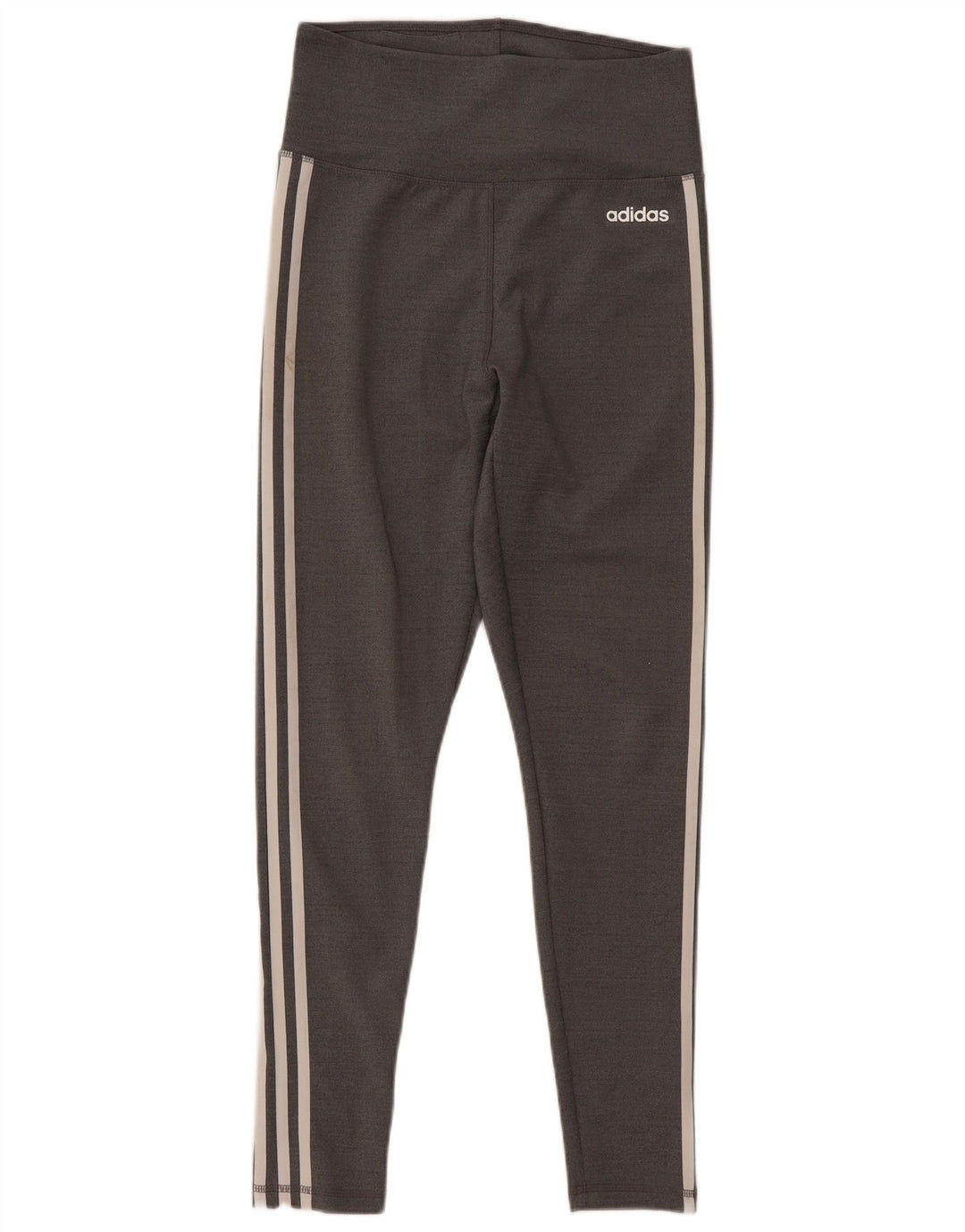 Adidas Womens Climalite Leggings UK 12/14 Medium Grey Polyester