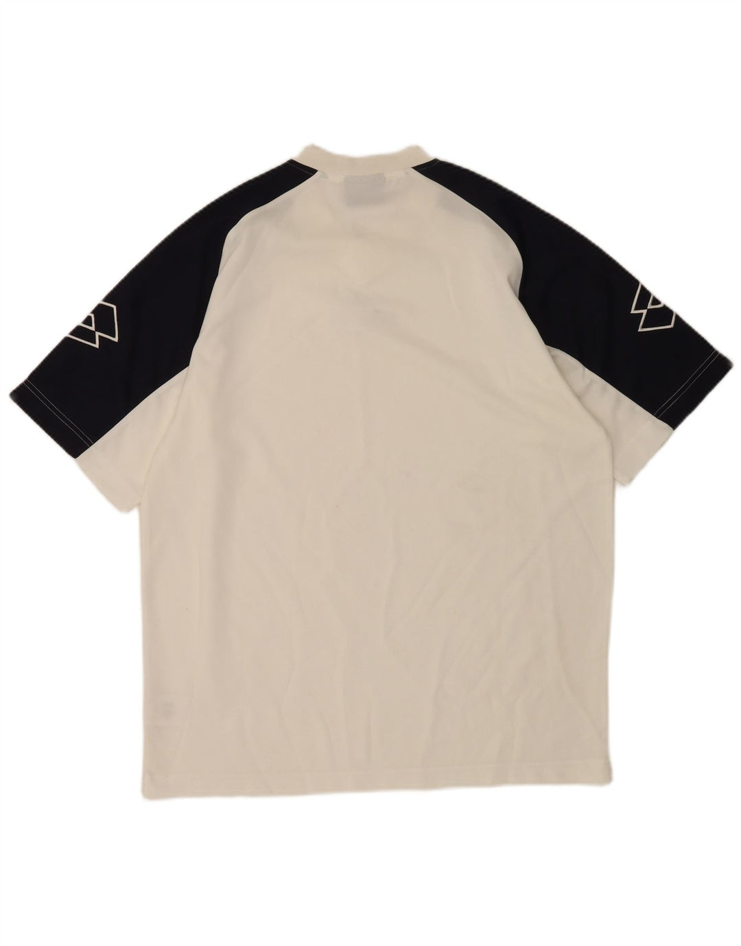 Lotto Herre Grafisk T-Shirt Top XL Hvid Colourblock Polyester