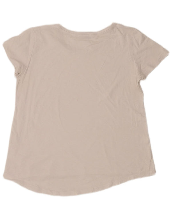 Zara Womens T-Shirt Top UK 14 Medium White