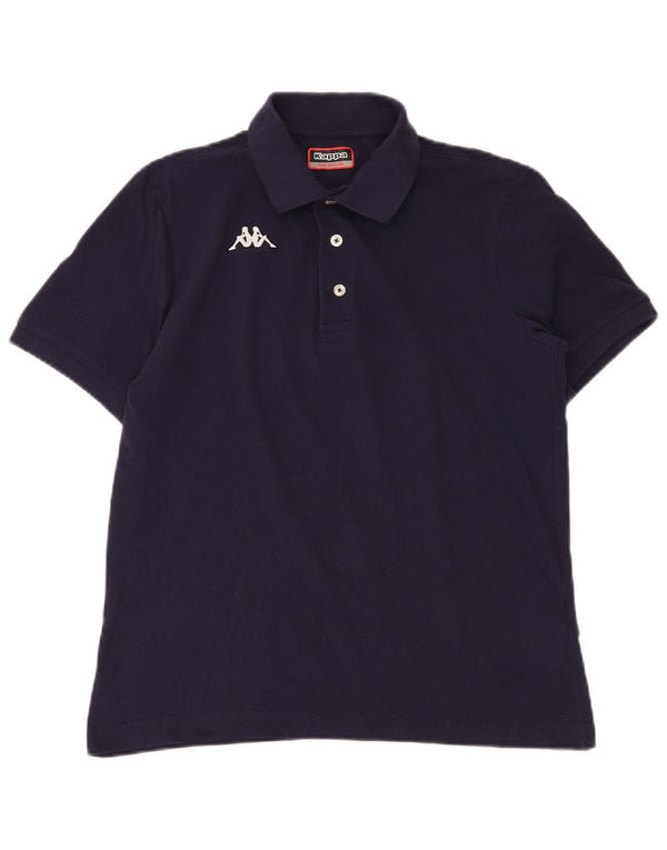KAPPA Poloshirt til mænd Medium marineblå bomuld