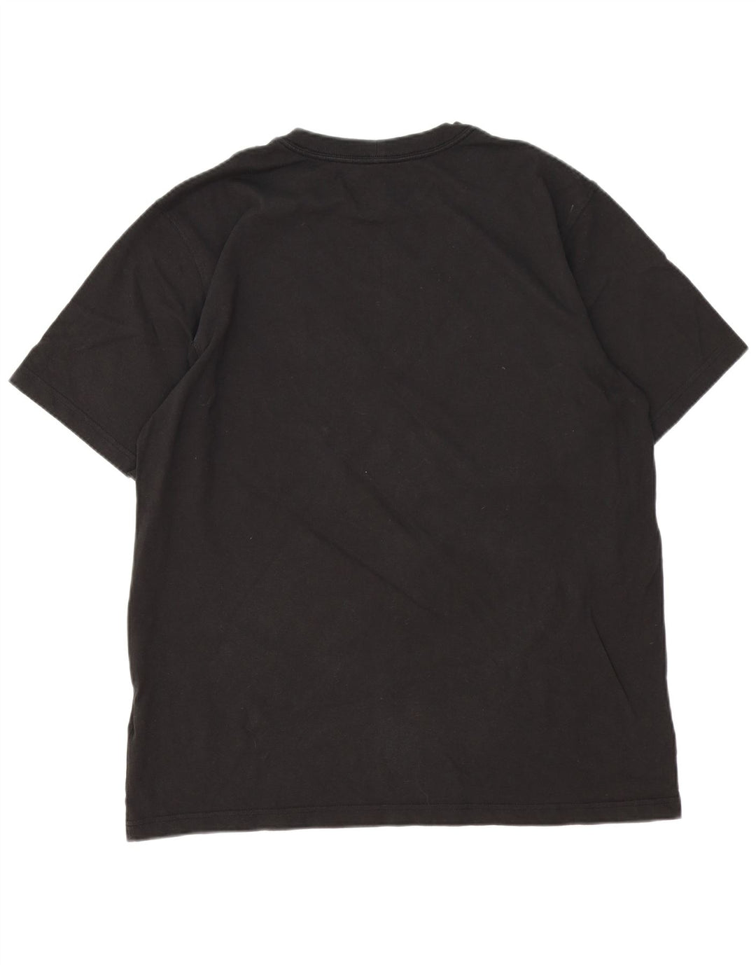 CARHARTT Herre Relaxed Fit T-Shirt Top Stor Sort Bomuld