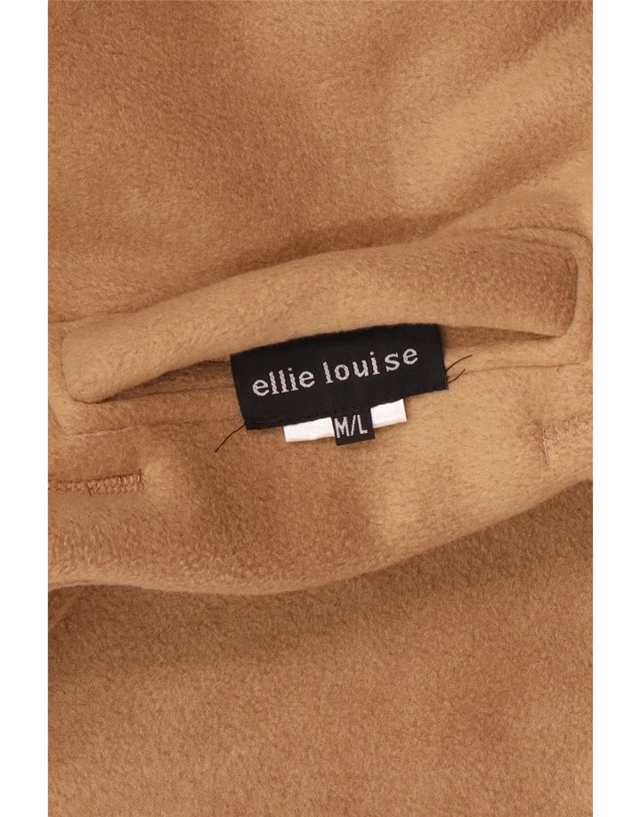 Vintage Herre Fleece Vendbar Gilet UK 38 Medium Beige Polyester