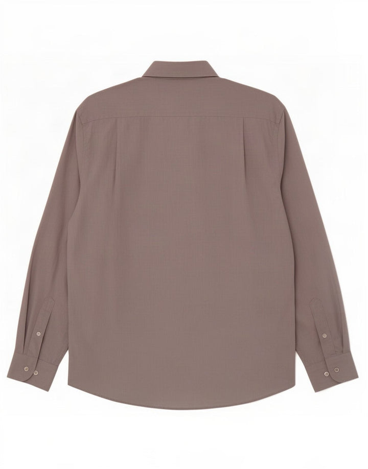 Massimo Dutti Herreskjorte str. 42 Large Grå Bomuld
