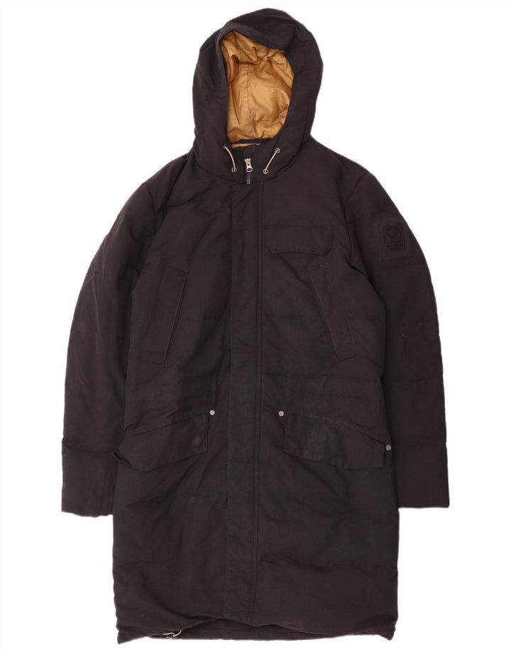 Murphy & Nye Herre Sailmakers Hooded Padded Coat UK 36 Small Black